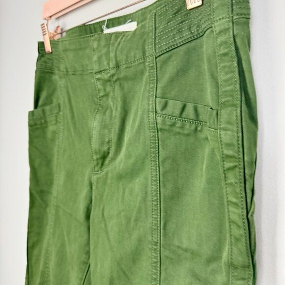 BY ANTHROPOLOGIE | Green Jefferson Utility Skinny Ankle Pants Women’s Size 29/8 - Picture 5 of 12
